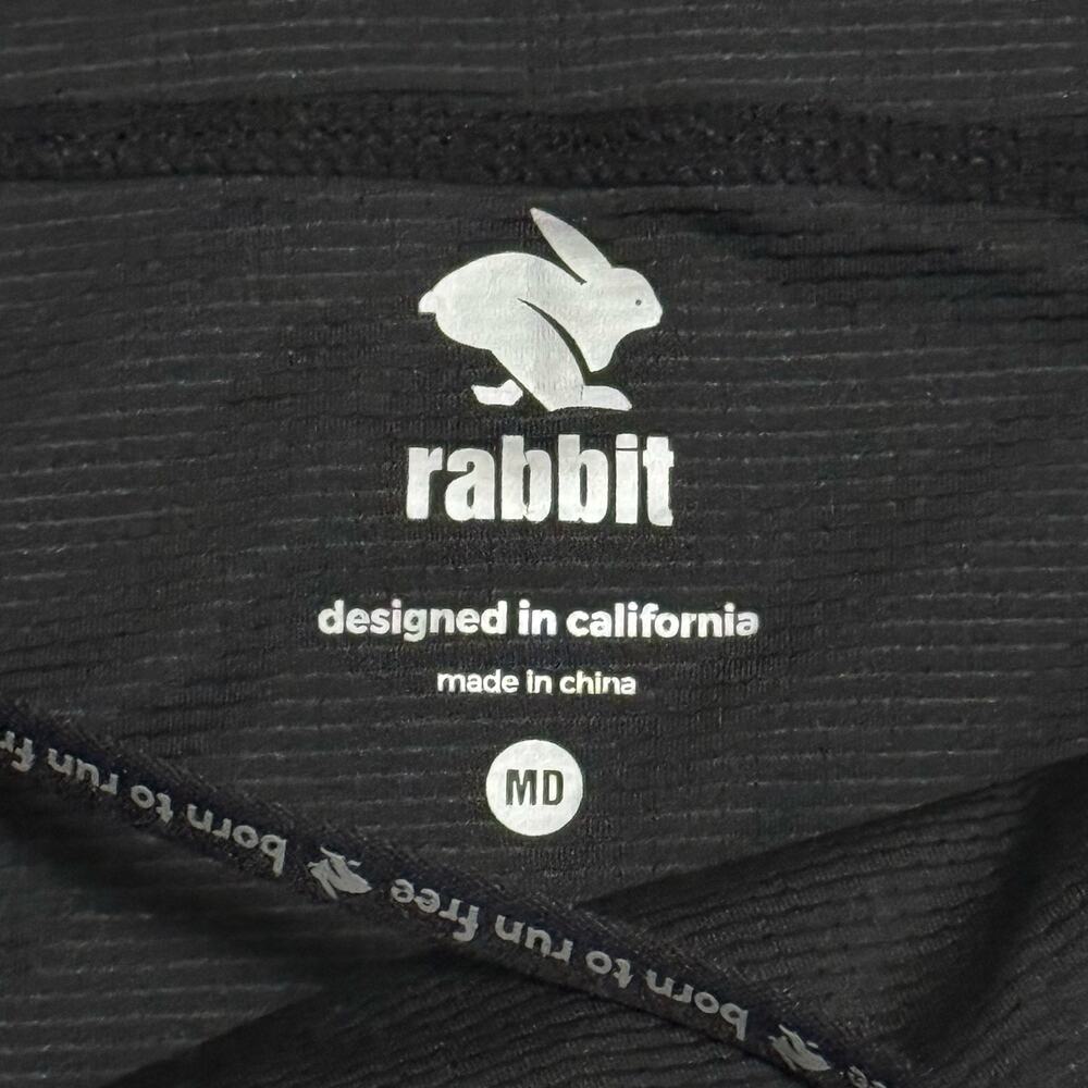 Rabbit Fuel n' Fly Running Shorts Black & White Geometric Graphic Print Medium - Picture 5 of 13